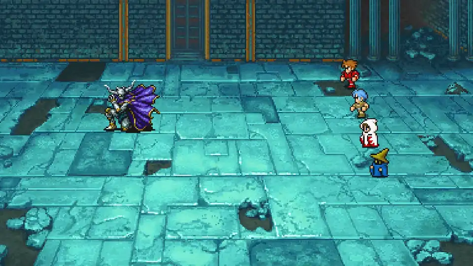 The Warriors of Light battle Garland