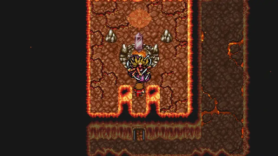 Marilith, the six-armed Fiend of Fire, on B5 of Mount Gulg