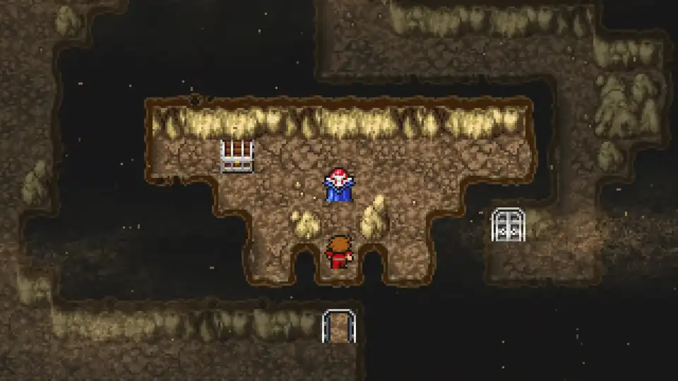 The Vampire blocks the path on B3 of the Cavern of Earth