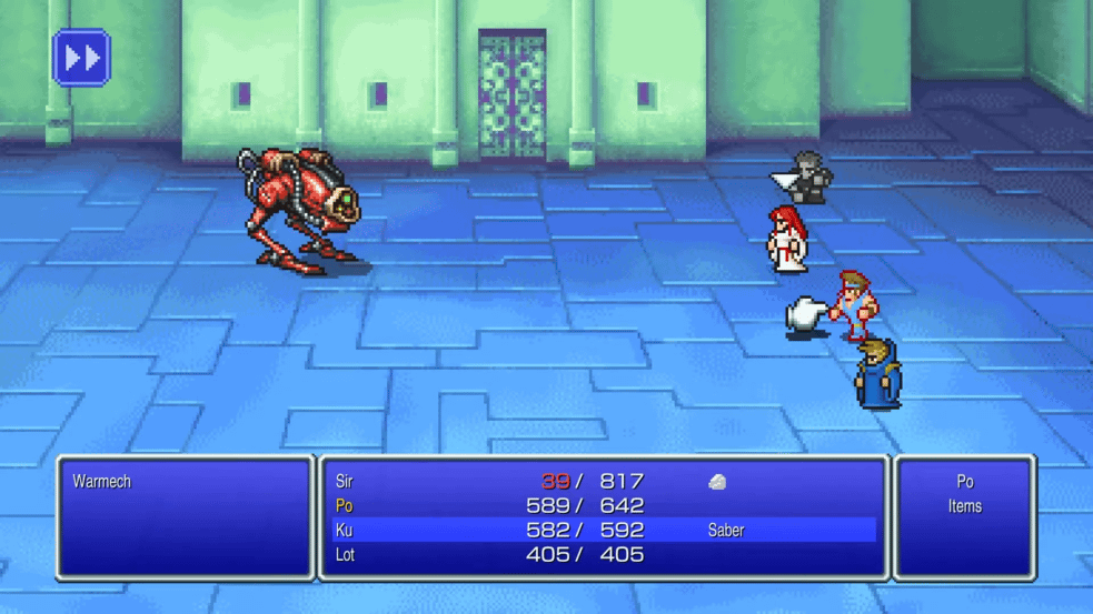 The party unleashes its strongest abilities against Warmech