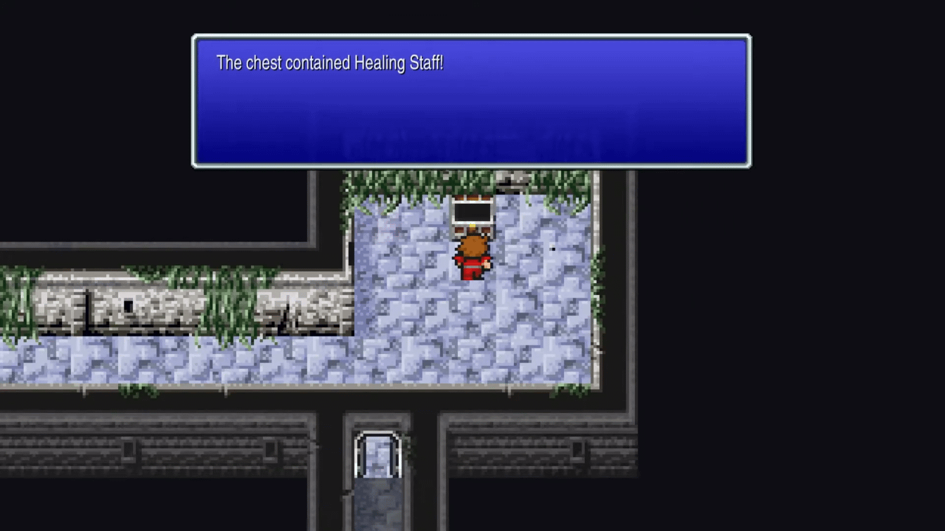 Location of Healing Staff