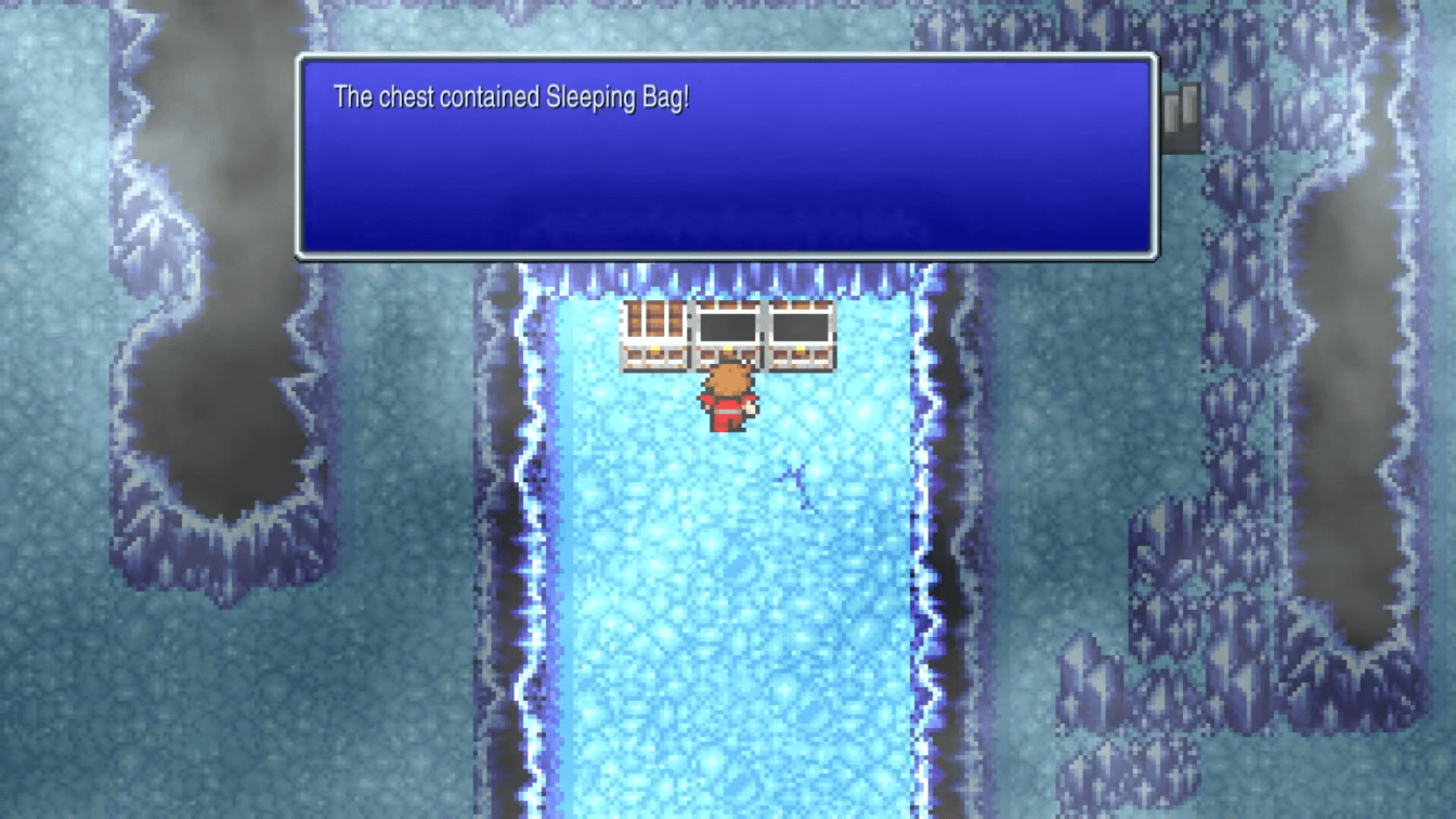 Location of Sleeping Bag