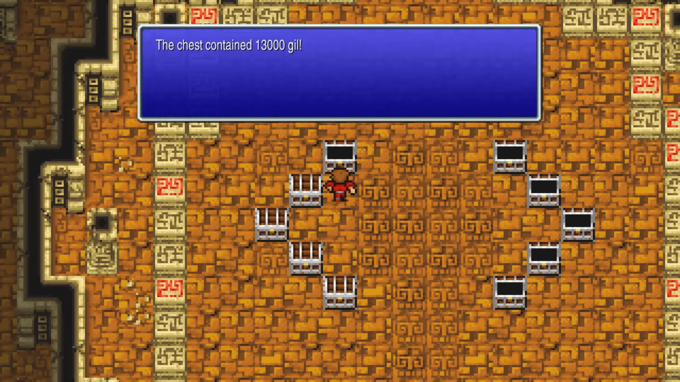 Location of 13,000 Gil