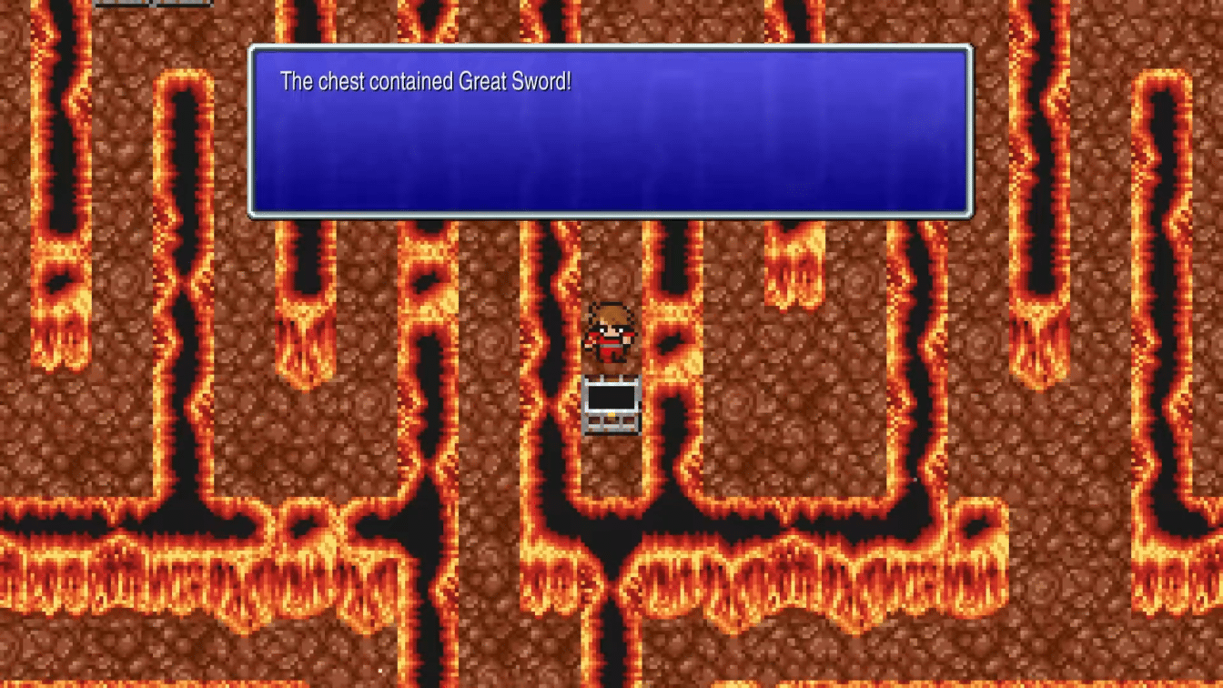 Location of Great Sword