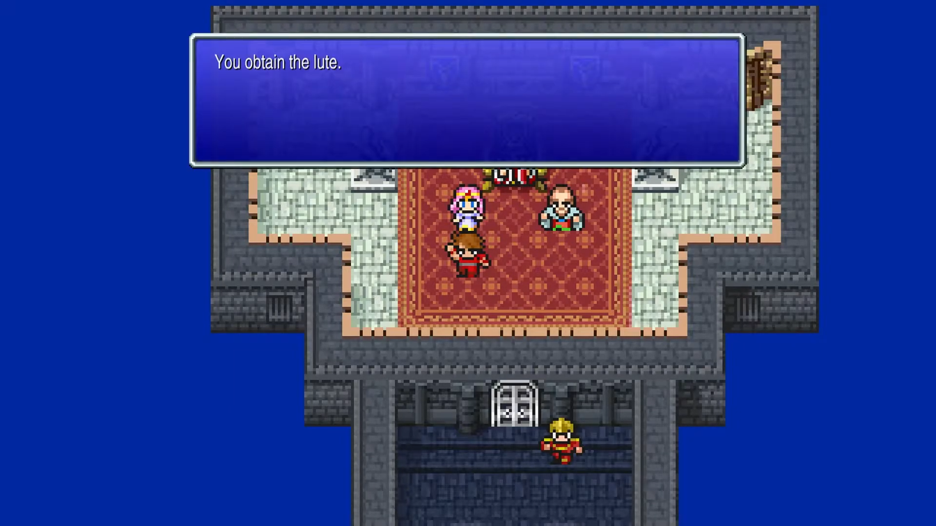 Lute key item from Final Fantasy 1