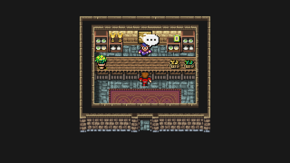 Item shop in Cornelia