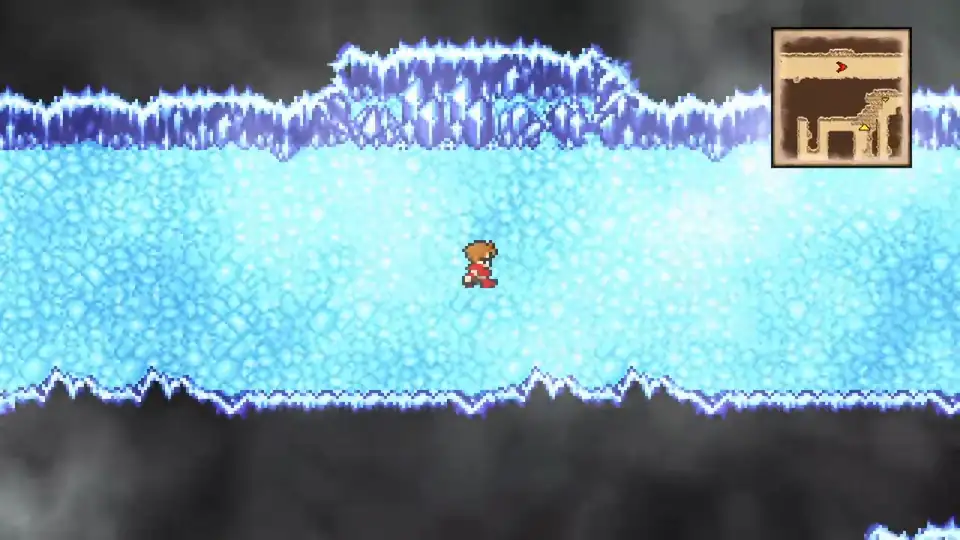 Cavern of Ice dungeon walkthrough with all chests
