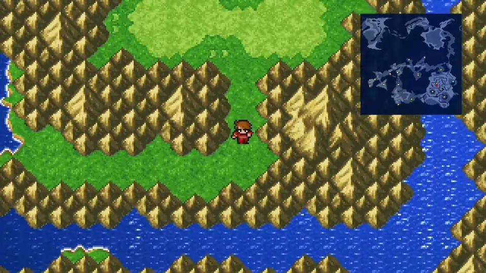 Cavern of Ice to Ryukahn Desert