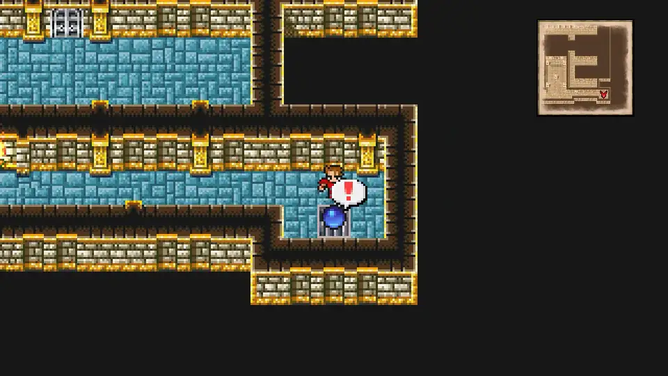 Kraken guarding the Water Crystal in Chaos Shrine Past