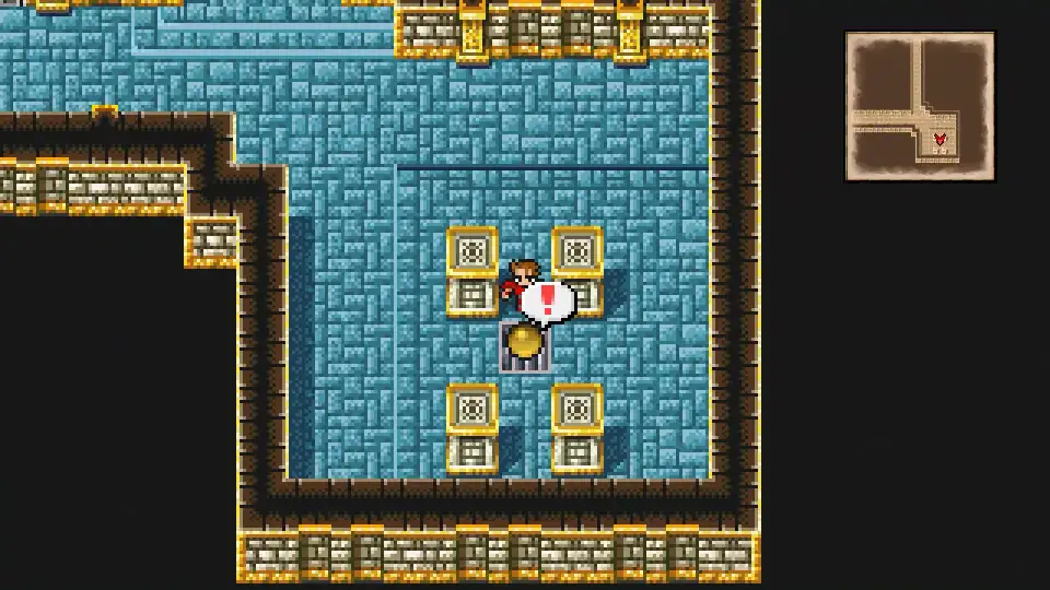 Lich guarding the Earth Crystal in Chaos Shrine Past