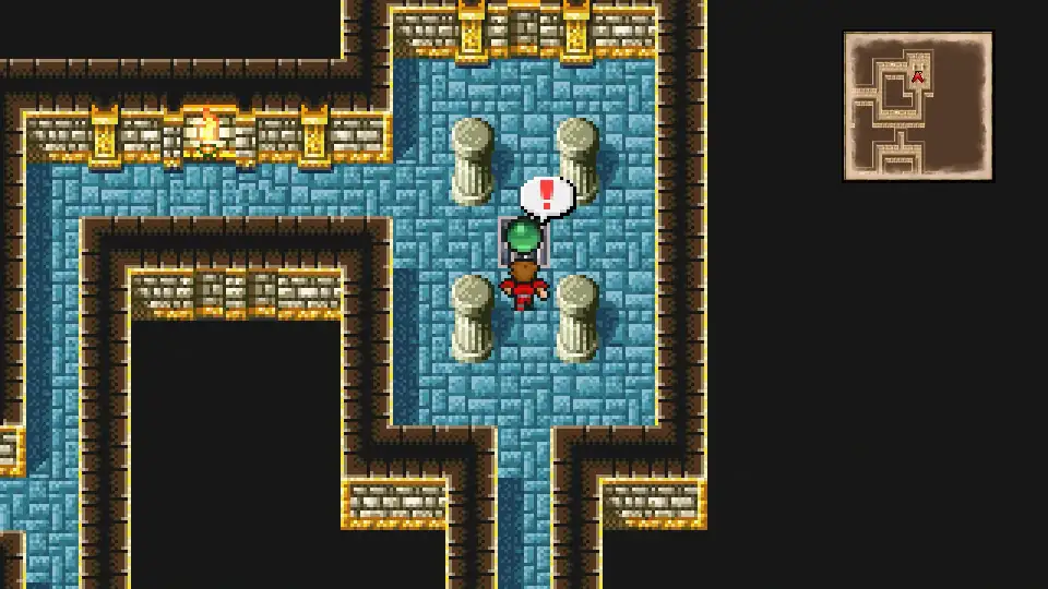 Tiamat guarding the Wind Crystal in Chaos Shrine Past