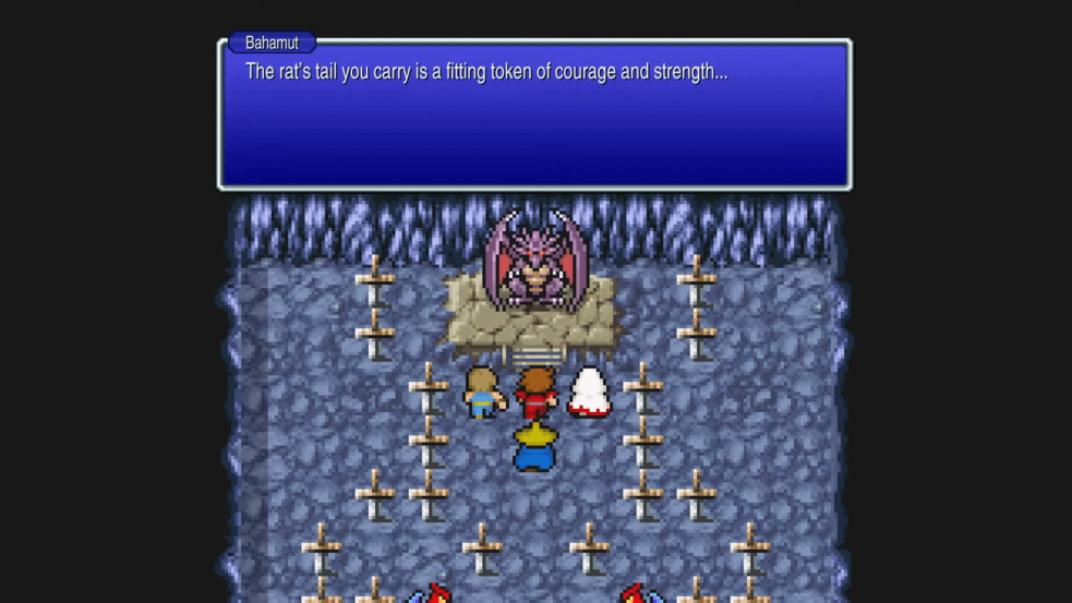 Meeting Bahamut, King of Dragons