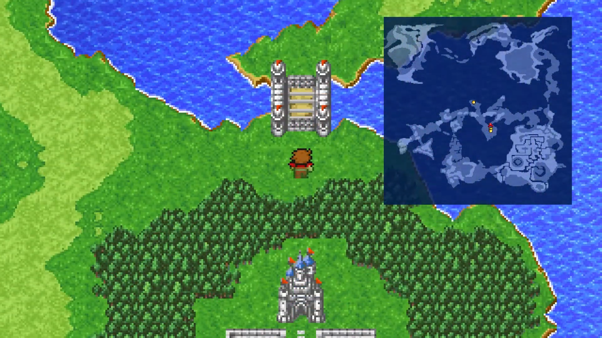 Crossing the bridge north of Cornelia