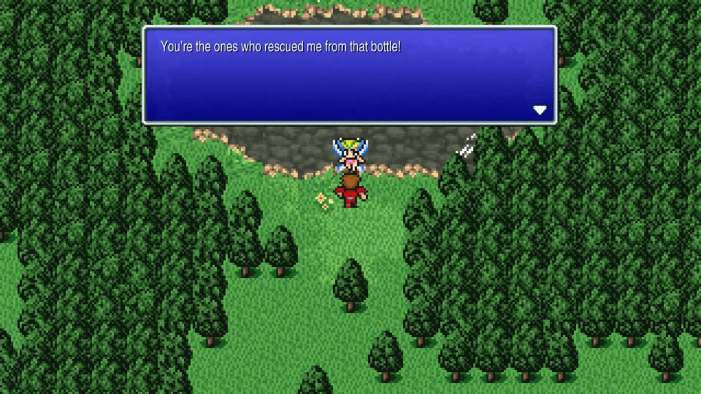 Receiving the Oxyale from the Faerie