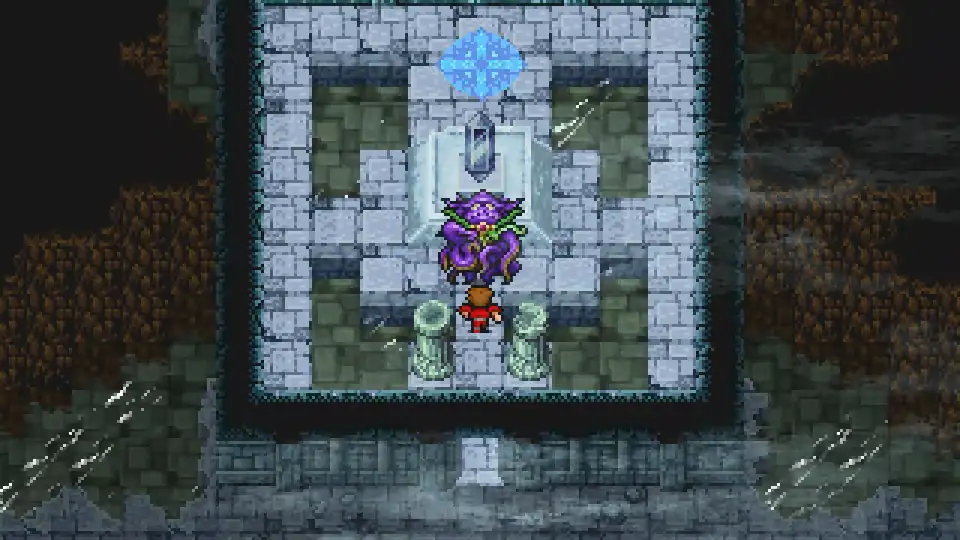Kraken at the Water Crystal