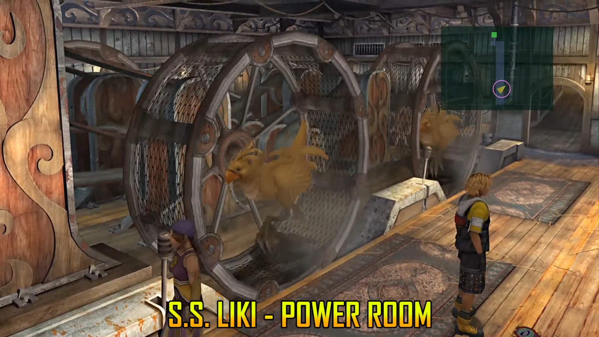 Al Bhed Primer Vol. III in S.S. Liki engine room