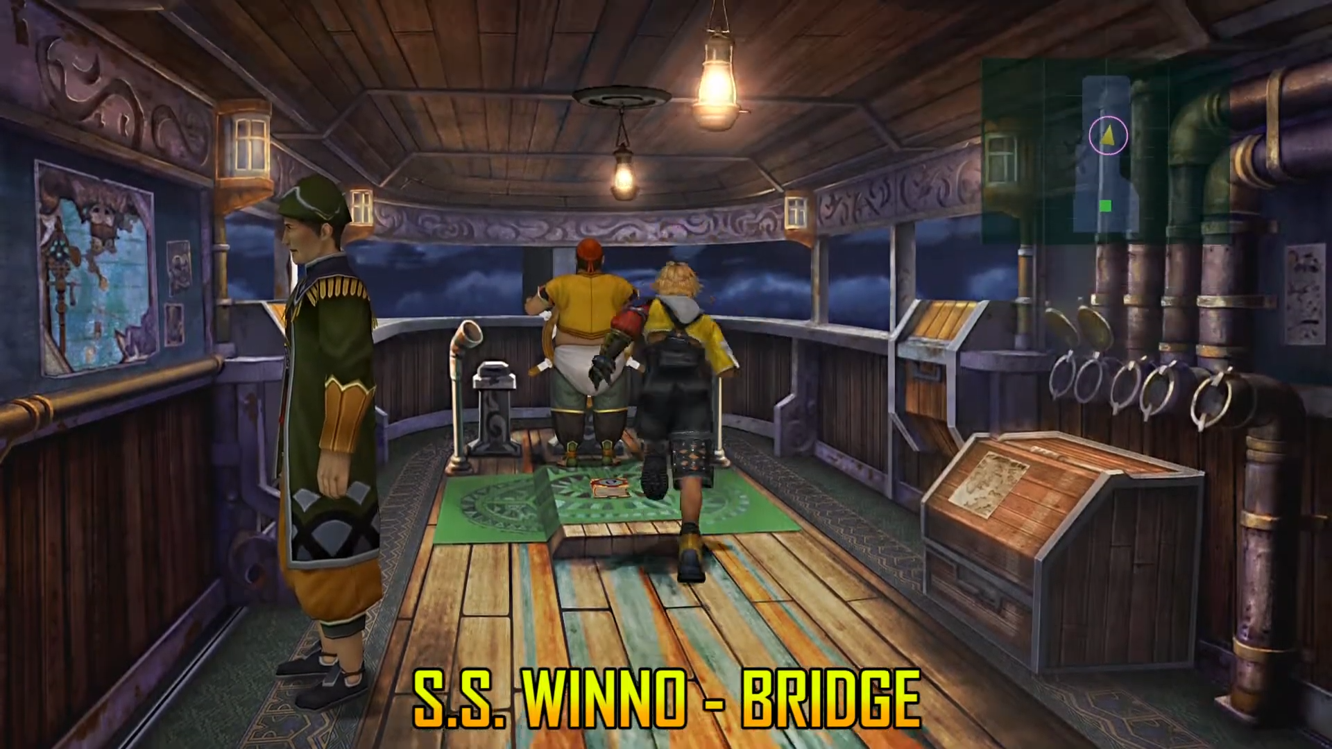Al Bhed Primer Vol. V on S.S. Winno bridge
