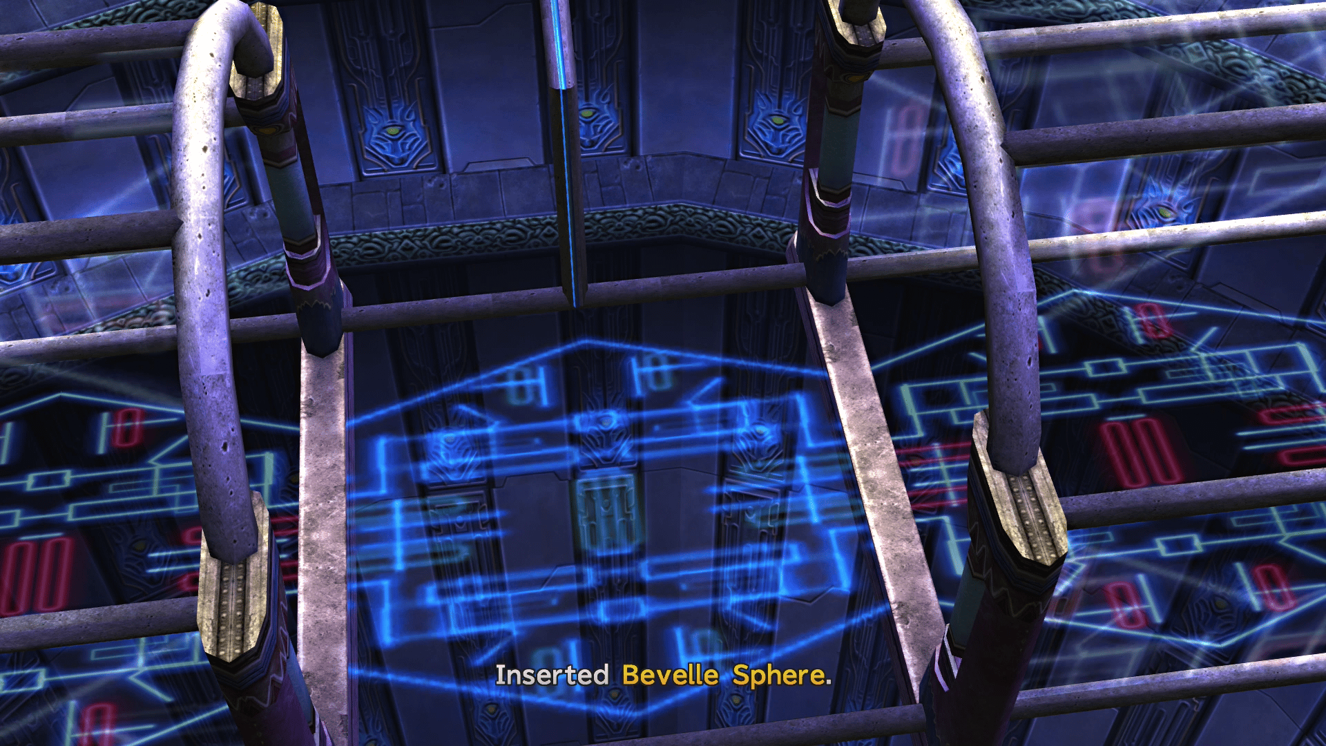 Inserting the Bevelle Sphere to reveal missing track