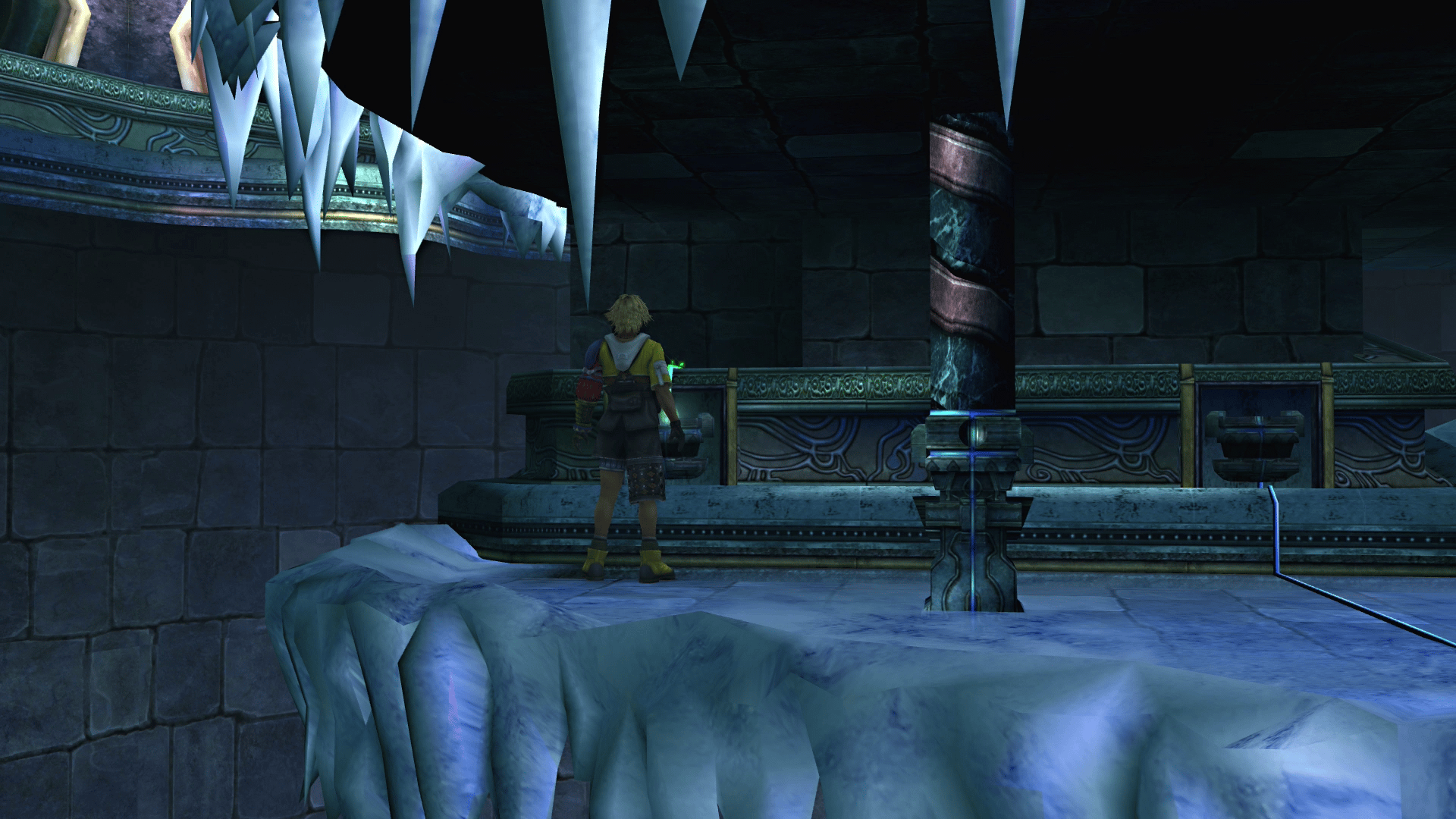 Placing the Glyph Sphere in the wall recess