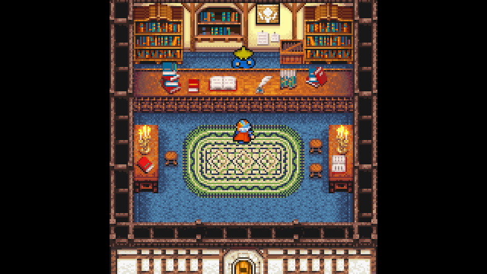 Magic shop interior in Final Fantasy 2 Pixel Remaster