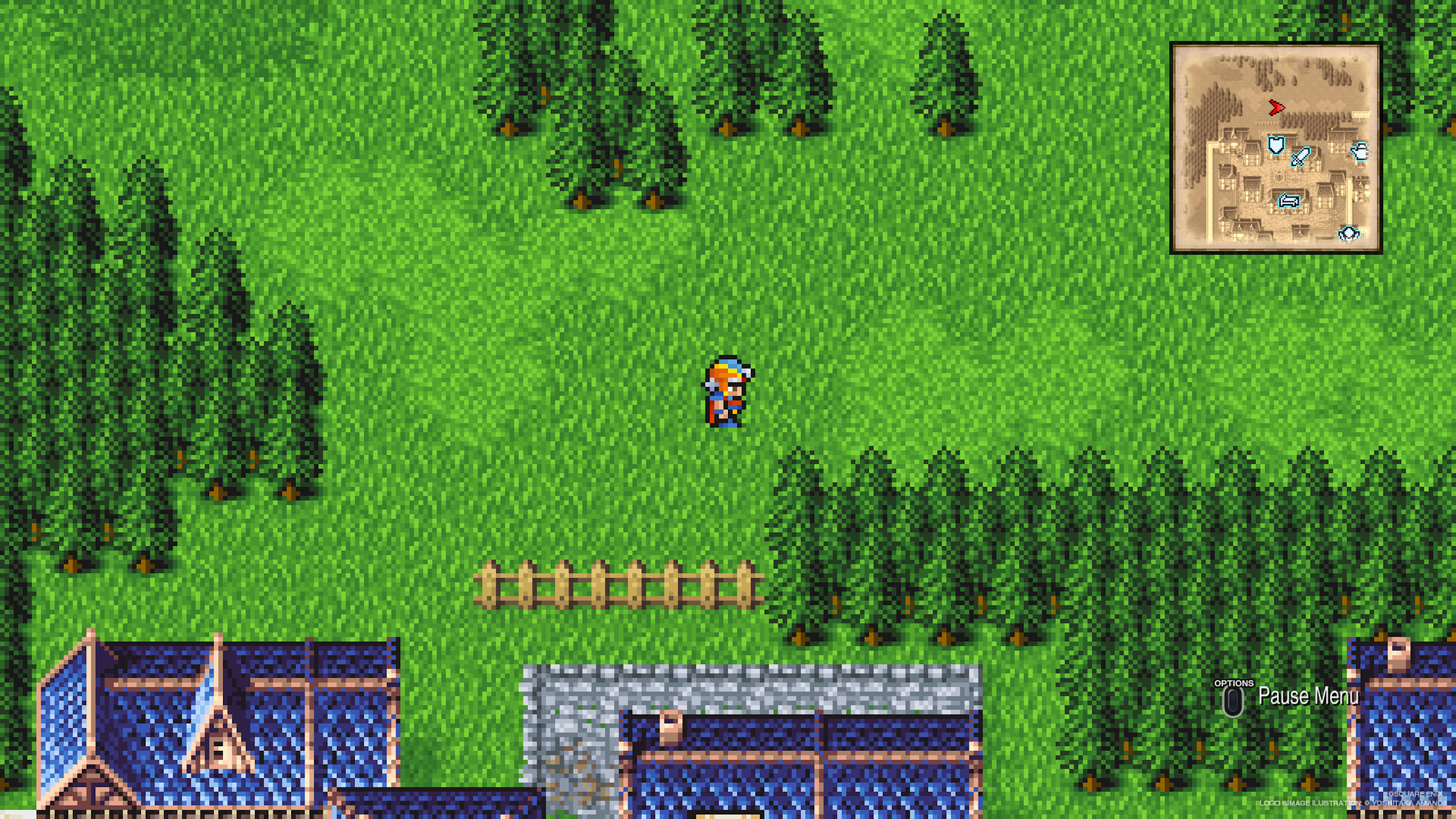 Path around the wall to reach the pub in Fynn