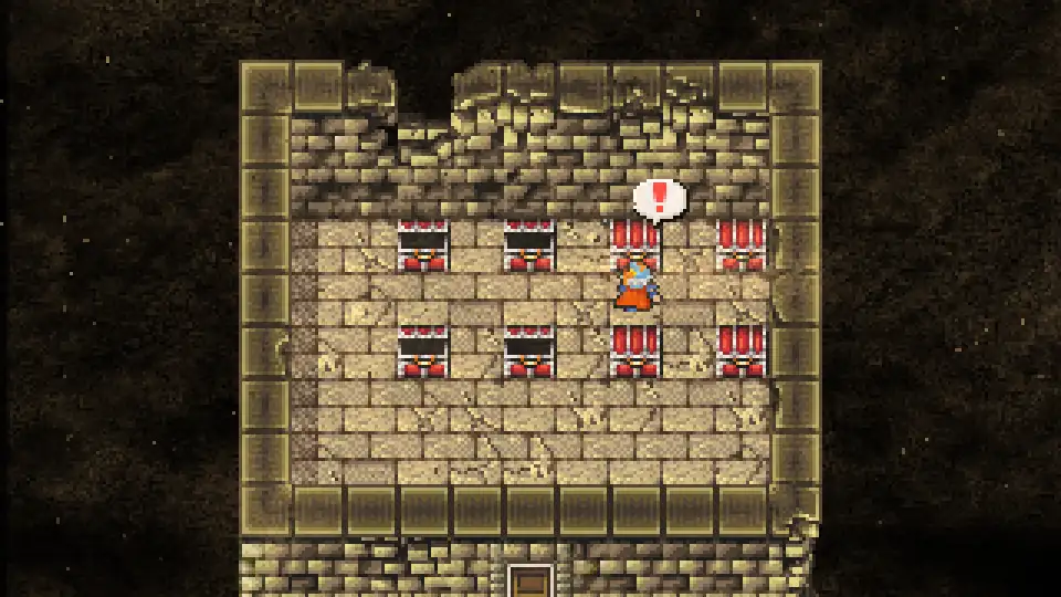 Cross - Castle Deist 1F, top-left room (62/234)