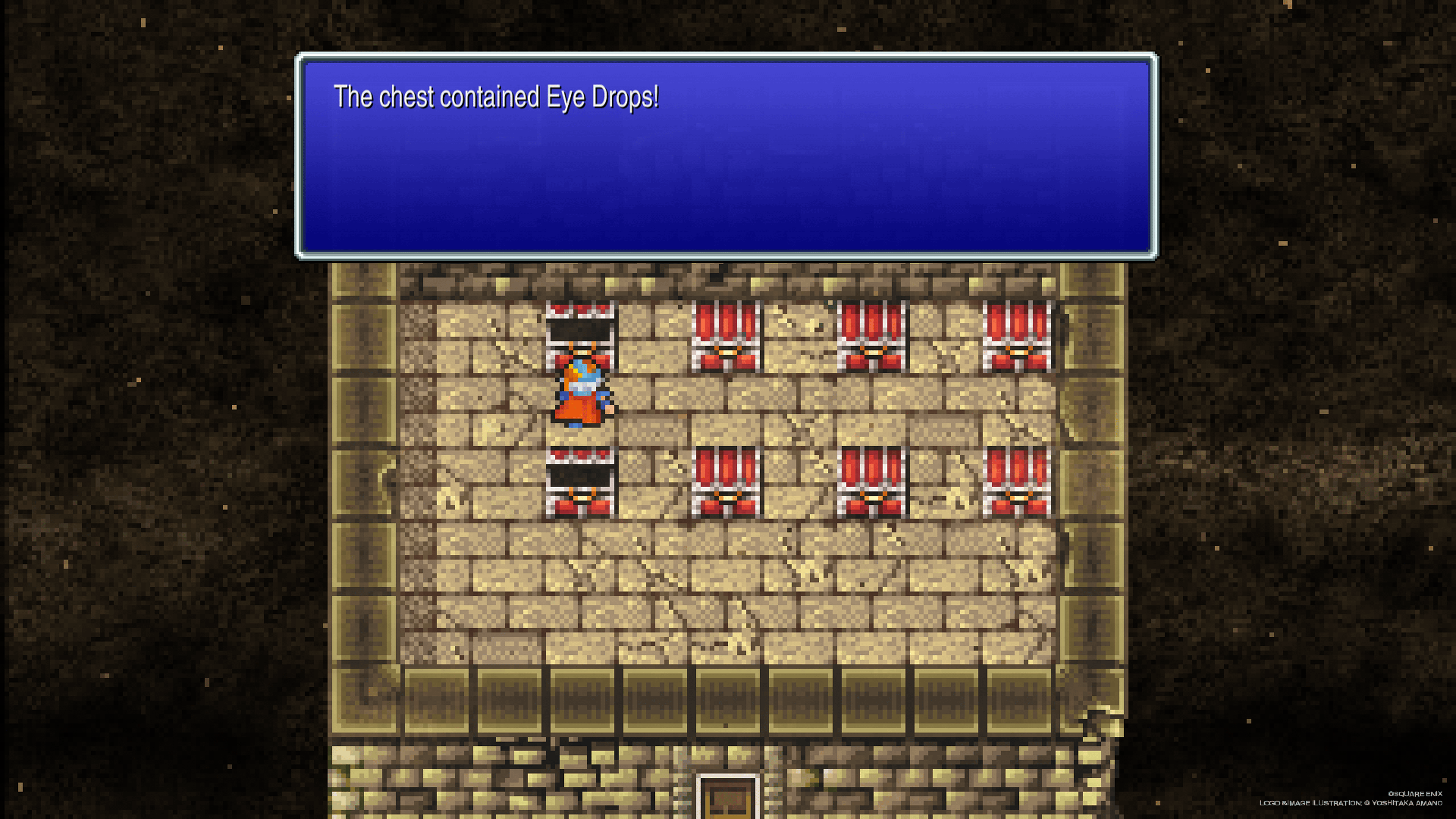 Location of Eye Drops