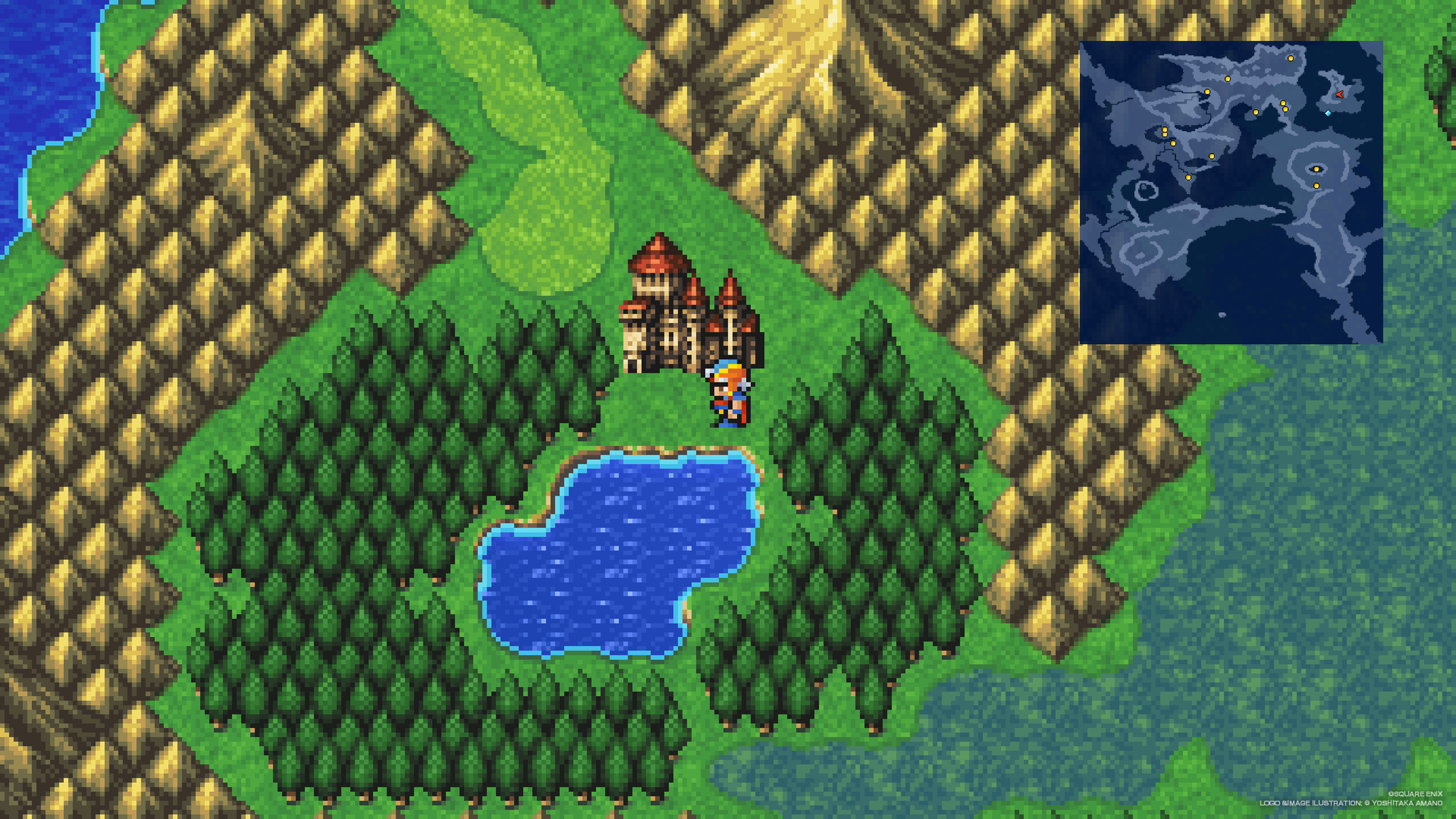 Castle Deist exterior in the forest