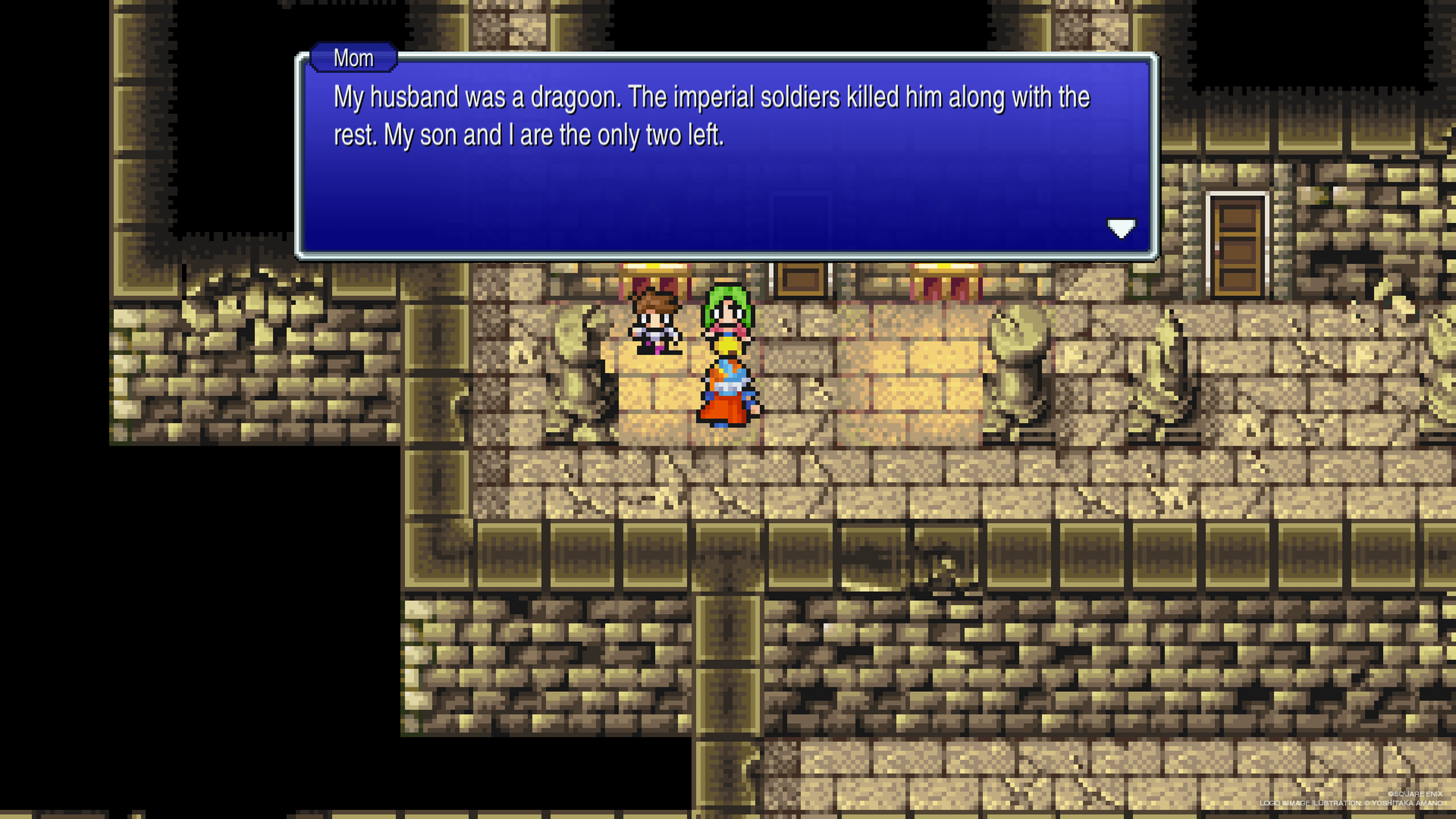 The mother reveals the fate of the Dragoons