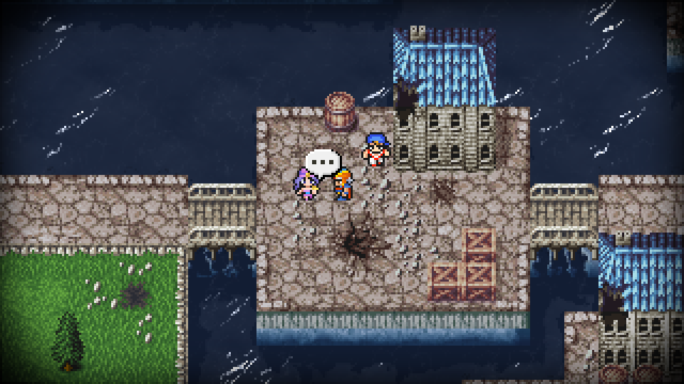 Leila offering passage at Paloom's entrance