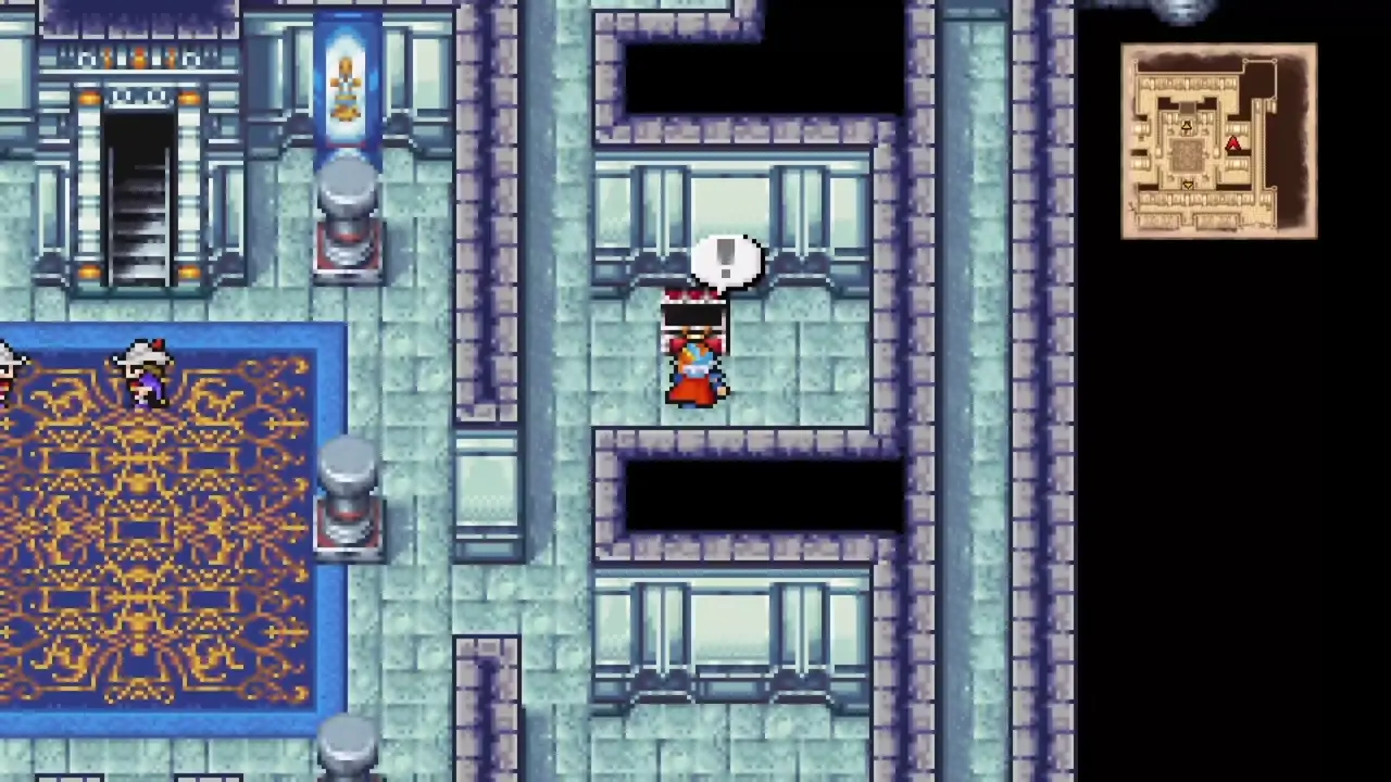 Hidden wall on 2F east, leads to Giant's Gloves