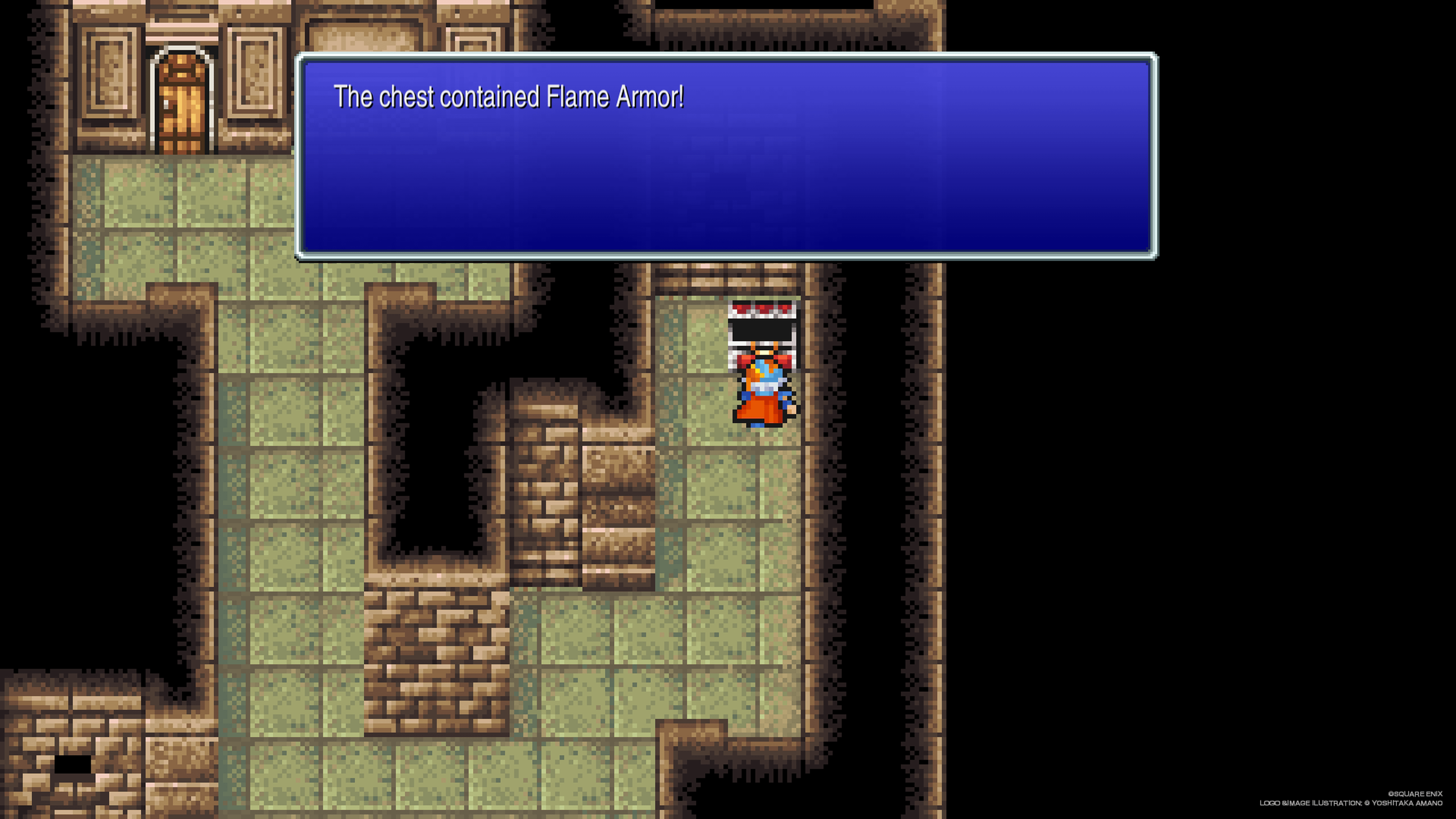 Location of Flame Armor