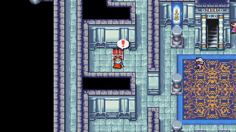 Aura Tome - Castle Fynn 2F west room. Sergeant + Sorcerer ambush (90/234)
