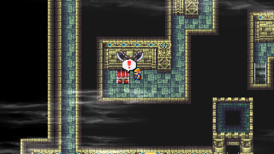 Hourglass - Castle Palamecia 1F, up stairs on right (195/234)