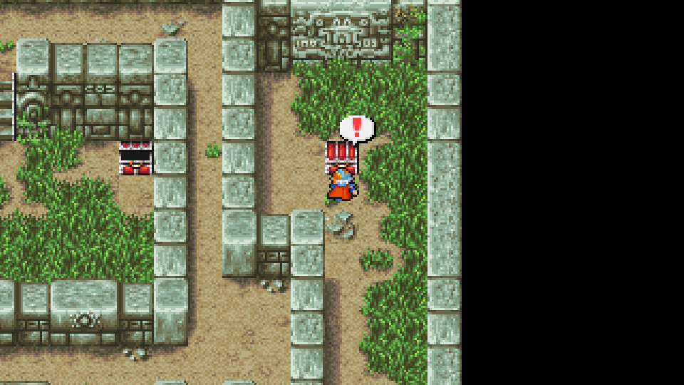 Flame Lance - Cave of Mysidia B2, hidden wall (3rd tile from bottom) (134/234)