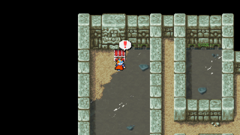 Ice Bow - Cave of Mysidia B3, hidden wall (4th tile from bottom) (135/234)