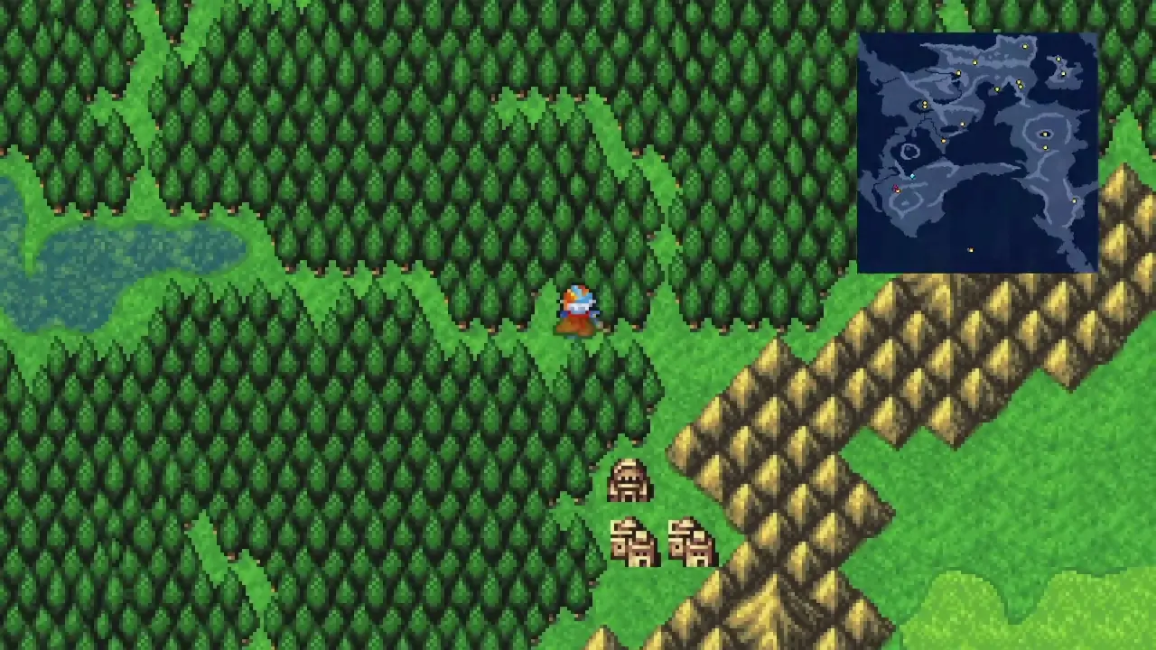 Mysidia to Cave of Mysidia