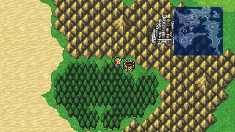 Coliseum entrance in the eastern desert