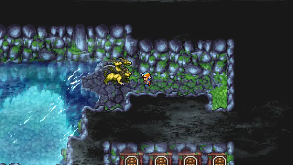 Four Chimeras blocking access to the Life Spring