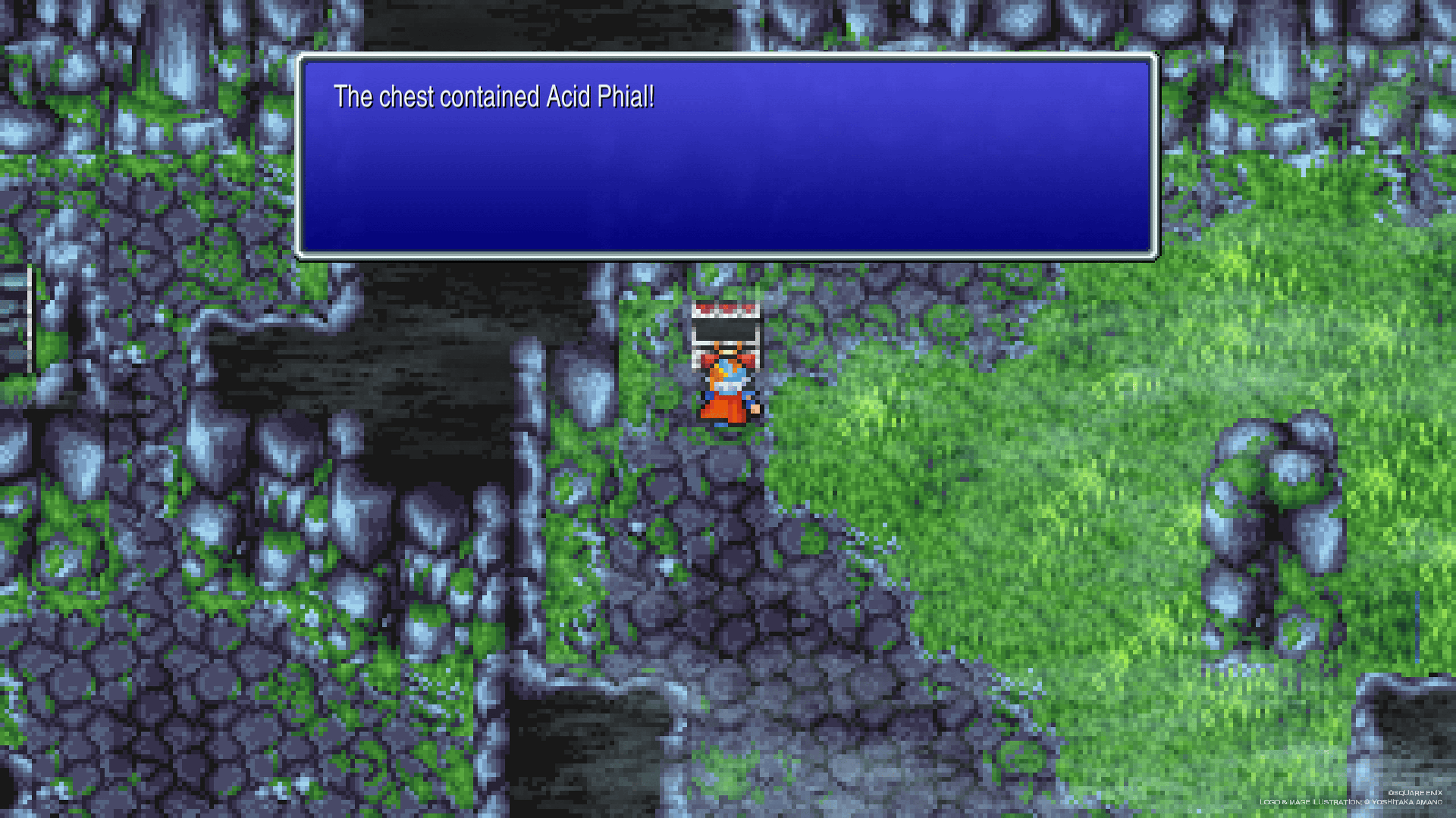 Location of Acid Phial