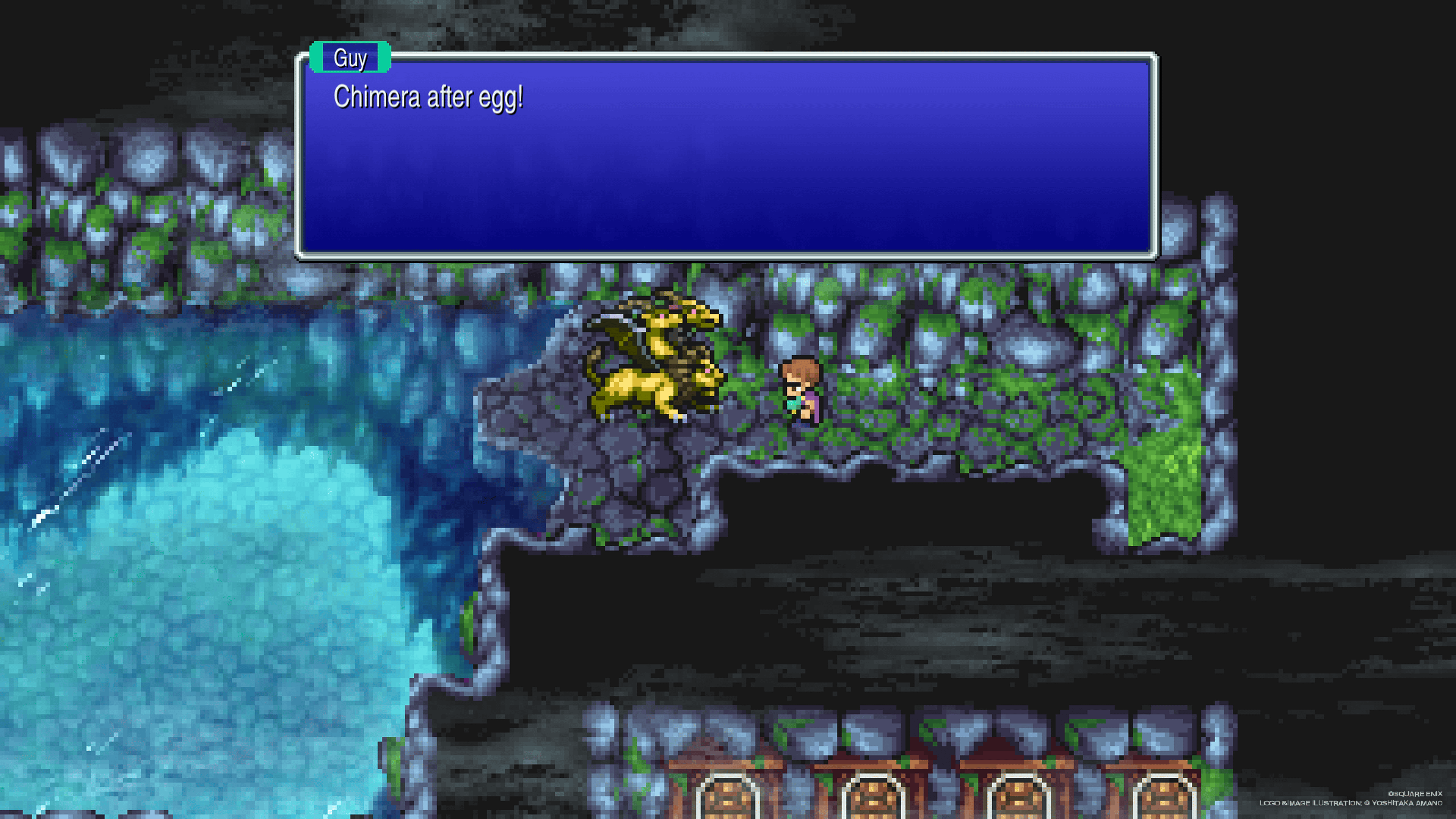 Chimera encounter at the end of Deist Cavern