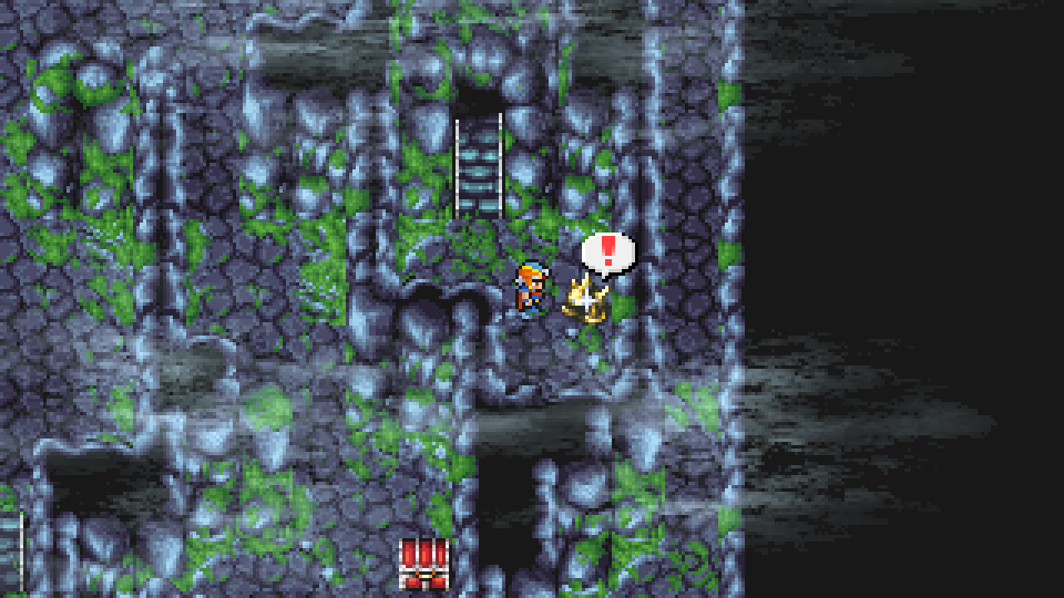 Picking up the Pendant on Deist Cavern B2