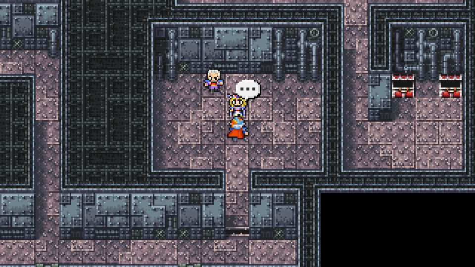 Rescuing Hilda and Cid from the Dreadnought prison cells