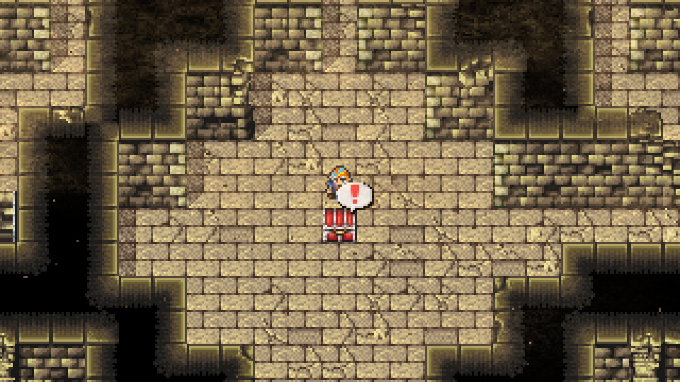 Golden Armor chest on Kashuan Keep 5F, ambushed by 4 Mines and 2 Balloons