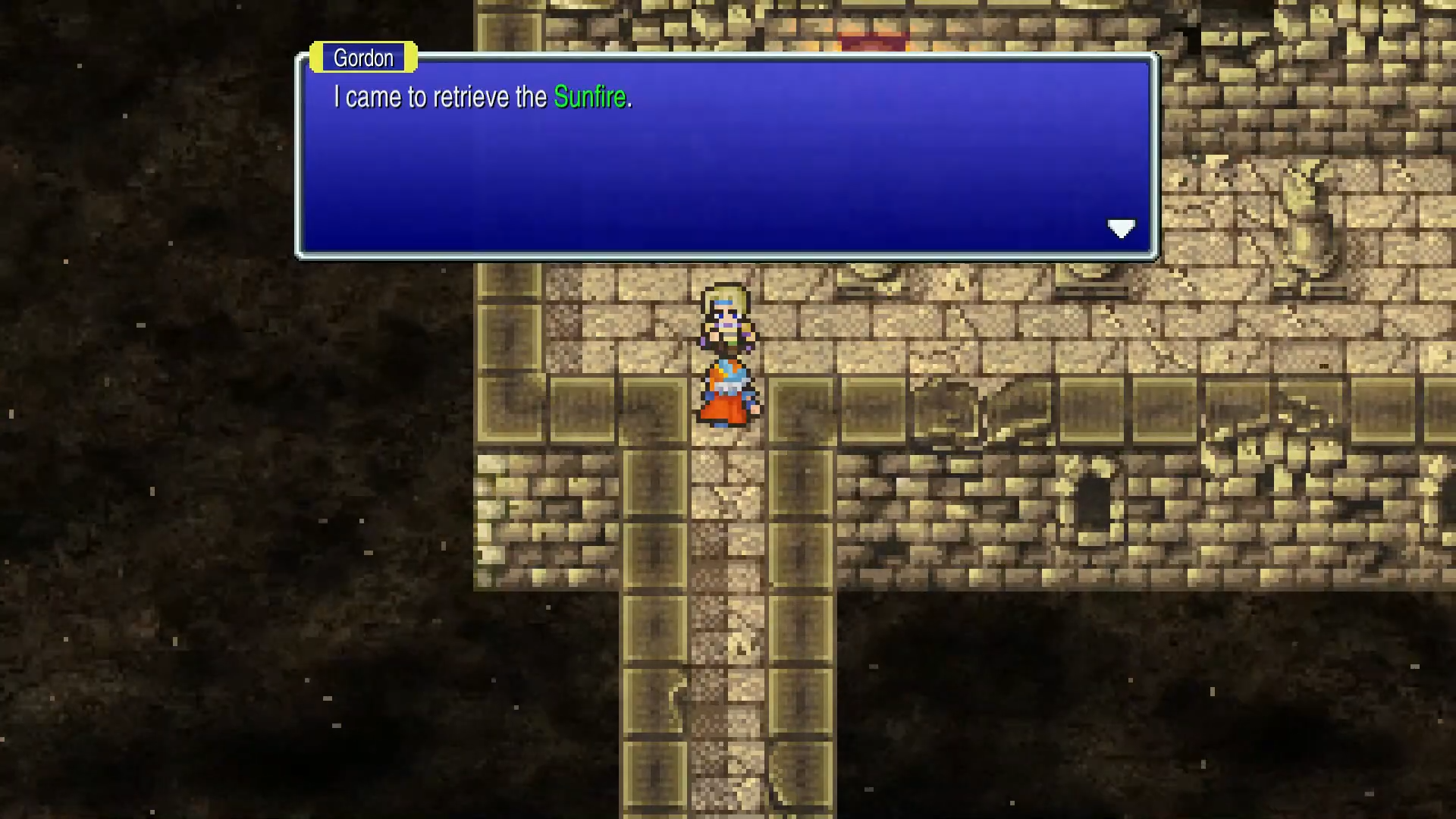 Meeting Gordon inside Kashuan Keep