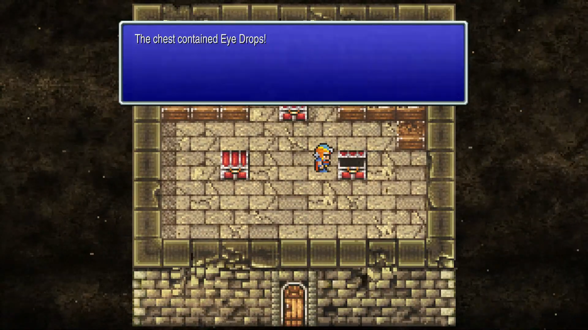 Location of Eye Drops