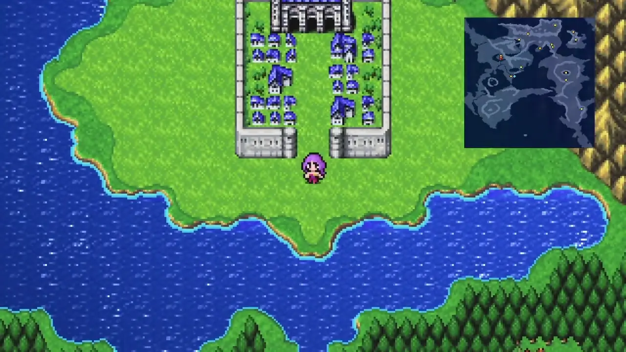 Castle Fynn to Mysidia