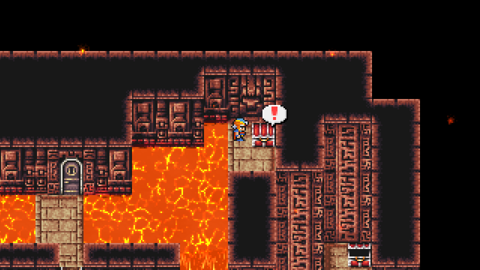Flame Armor - Mysidian Tower 3F, right of upstairs room (164/234)