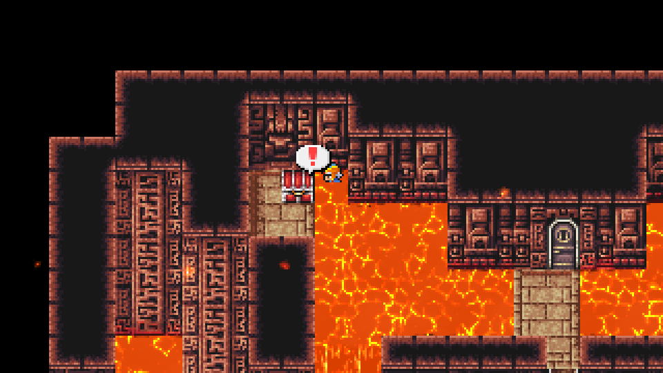 Flame Helm - Mysidian Tower 3F, left of upstairs room (163/234)