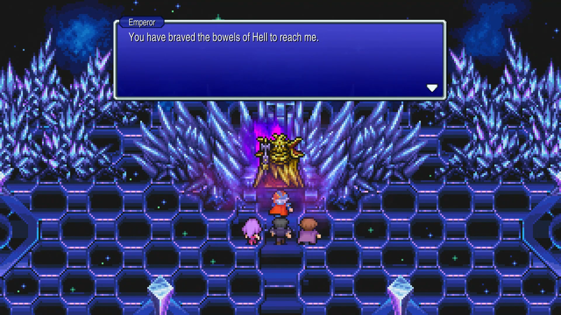 Final battle against the Emperor